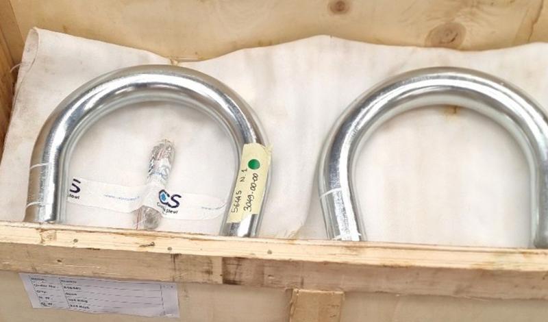 Consegna completata: grilli speciali da 20 tonnellate per il settore navale