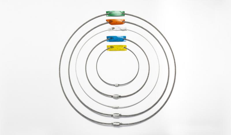 Steel wire rope rings